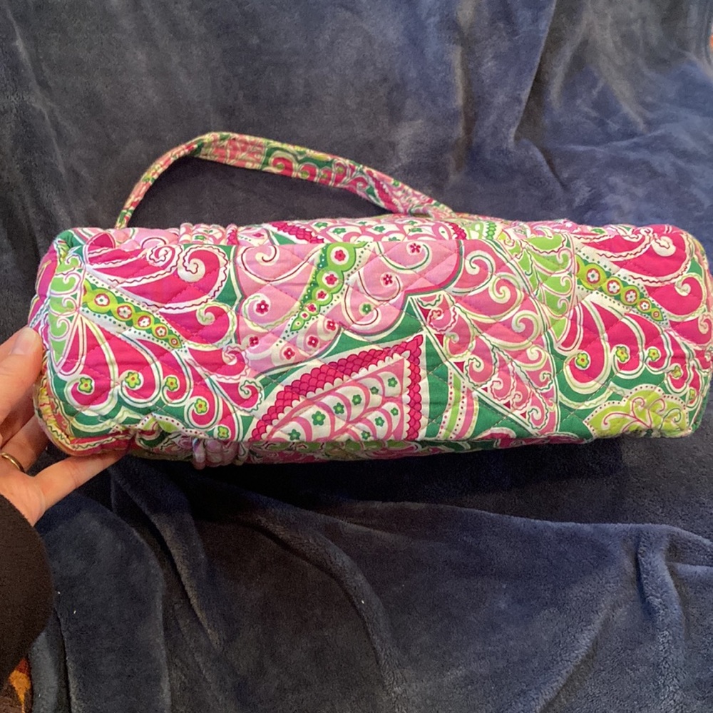 Vera Bradley Purse in Pinwheel Pink Pattern - Picture 7 of 10